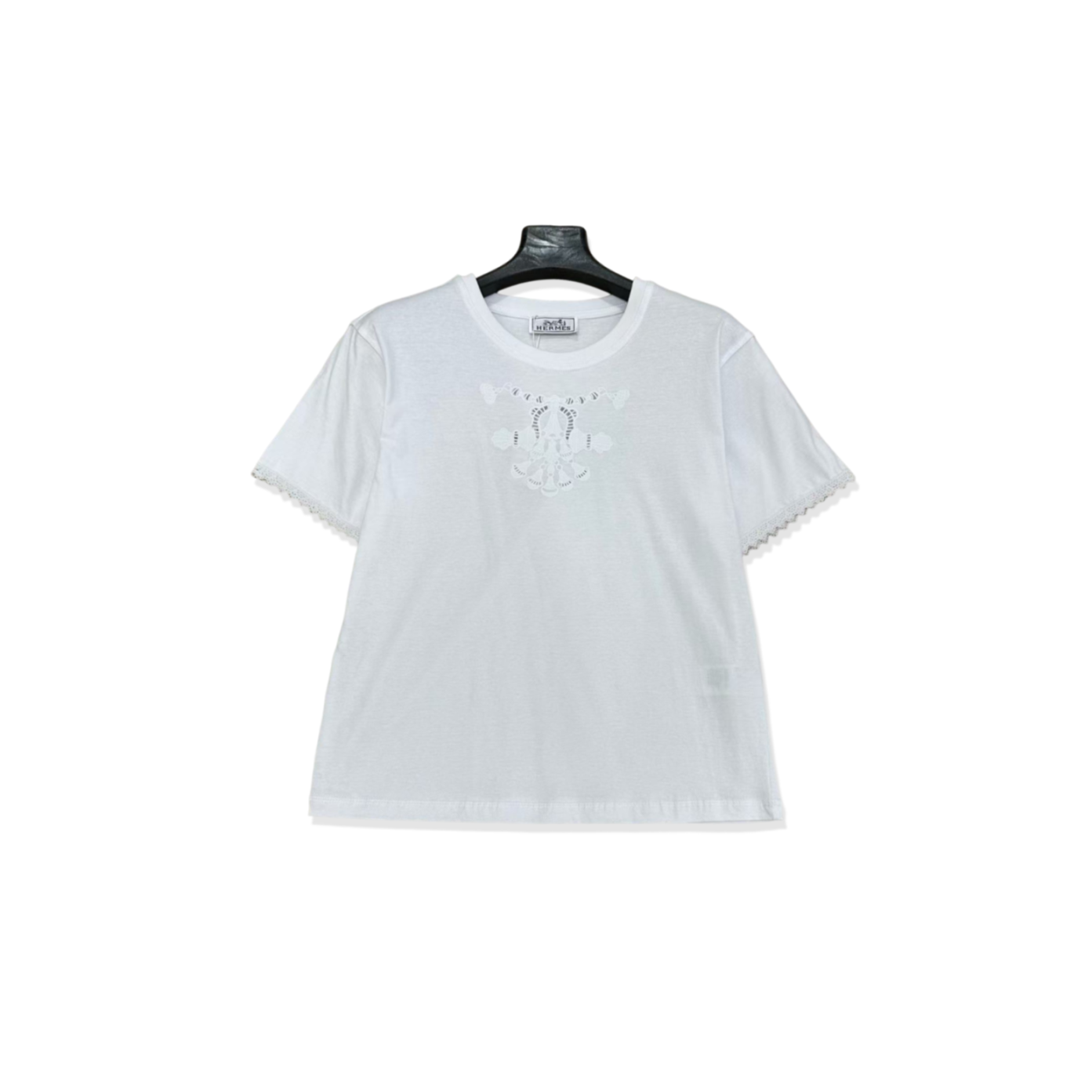 H**mes EMBROIDERED MAXI T SHIRT H5H4625DC90